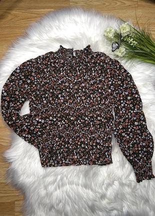 Блуза/блузка/рубашка/стильная блузка в цветочный принт🎀