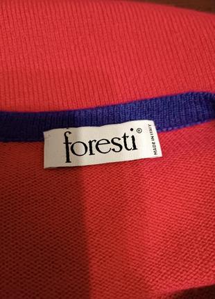 Красивый свитер / кофта foresti италия / шерсть / вискоза / кашемир9 фото