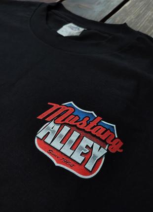 Автомобильная футболка mustang alley гоночная ford mustang usa форд мустанг7 фото