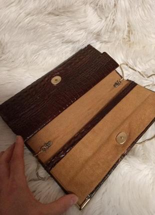 Клатч крокодил / рептилія 3