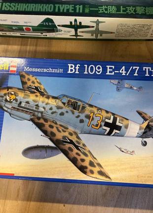 Збірна модель літака revell messerschmitt bf 109 e-4/7 1:481 фото