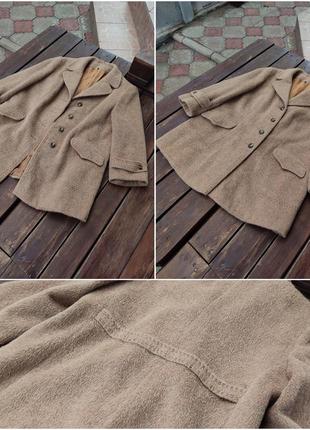 Шуба-пальто 100% лама/альпака вінтажна 70х-80х років німеччина ексклюзив7 фото