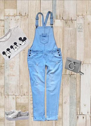 Джинсовый комбинезон от denim.