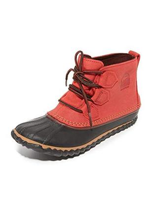 Непромокаемые деми ботинки sorel out ´n about leather, 34-35 р. 22, 2см