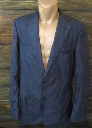 Пиджак стильный zara man, 52 (l), т. синий, как новый!