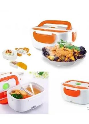 Термо ланч бокс із підігрівом electronic lunch box2 фото