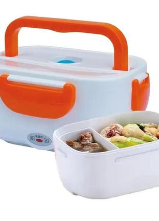 Термо ланч бокс із підігрівом electronic lunch box3 фото