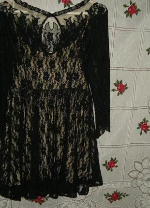 Супер сукня"asos"р. 44 на підкладці-мереживне-290грн.2 фото