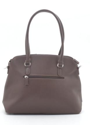 Женская сумка david jones 5631-2 коричневая4 фото