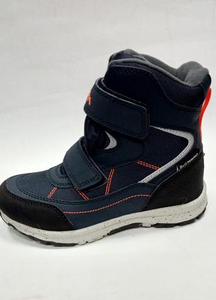 Зимние детские ботинки, термоботинки, термосапоги  для мальчика тм b&g, размер 28, 31 синие