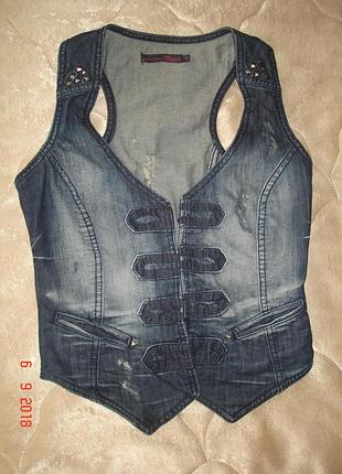 Джинсова Жилетка tom tailor