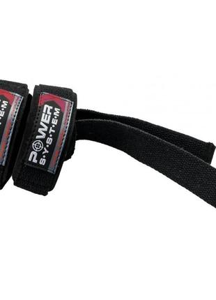 Лямки для тяги power system power straps ps-3400, black/red