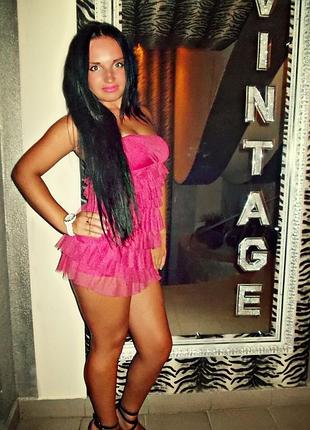 Платье 👗 бюстье с рюшками 6