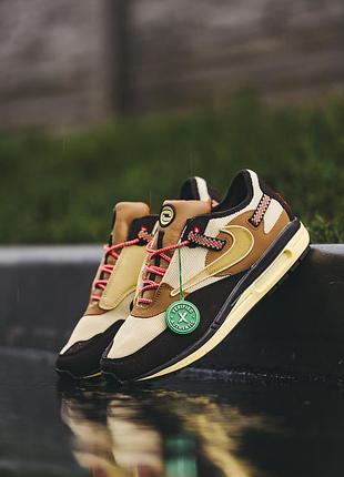 Кросівки ▪️nike air max 1 x travis scott 8