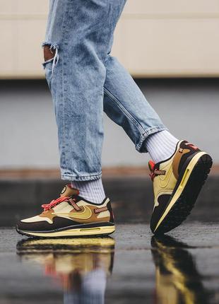 Кросівки ▪️nike air max 1 x travis scott 10