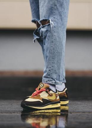Кросівки ▪️nike air max 1 x travis scott 9