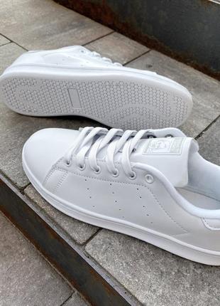 Жіночі кросівки adidas stan smith white (silver logo)

женские кроссовки