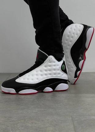 Nike jordan 13 retro he got game, кросівки чоловічі найк джордан 13 білі, кросівки джордани білі осінь-весна, кроссовки найк джордан 13 белые,10 фото