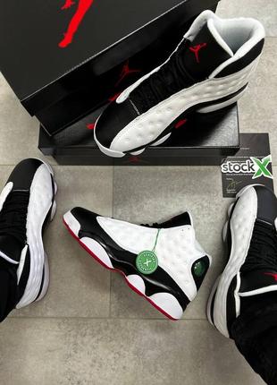 Nike jordan 13 retro he got game, кросівки чоловічі найк джордан 13 білі, кросівки джордани білі осінь-весна, кроссовки найк джордан 13 белые,7 фото