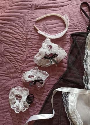 Костюм покоївки служниці для рольових ігор