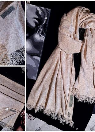 Шарф ирландия вискоза/котон/лен не ношенный