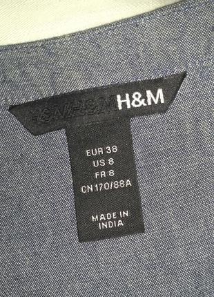 Класна джинсова блуза бренду h&m.4 фото