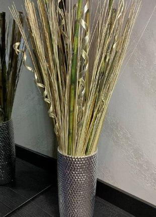 Декоративний сухоцвіт. декор у вазу. стебла бамбука. сухоцвіт для декору