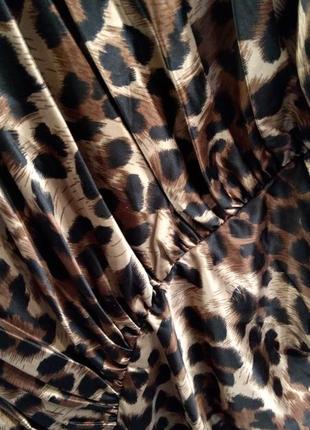 Сукня принт леопард4 фото