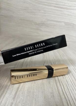 Помада bobbi brown luxe shine intense lipstick відтінок red stiletto1 фото