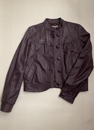 Шкіряна куртка h&m