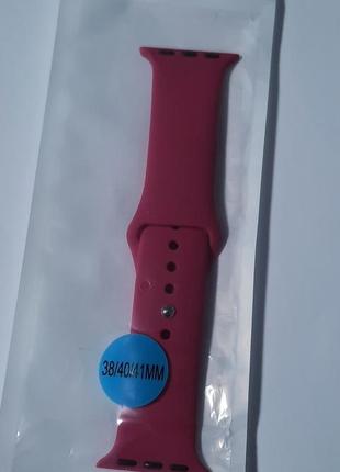 Силіконовий ремінець для apple watch 38/40/41 mm