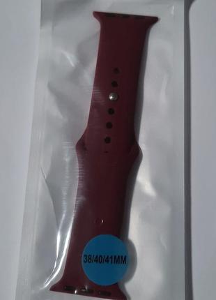Силіконовий ремінець для apple watch 38/40/41mm
