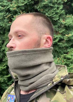 Бафф тактичний флісовий зимовий туреччина всу (зсу) 8686 хакі