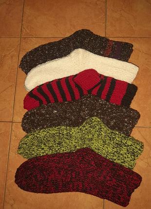 Носочки вязаные.