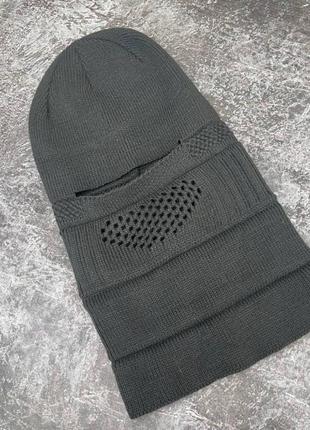 Балаклава-шапка тактична в'язана всу (зсу) 8680