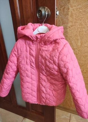 Курточка для дівчинки carter's 5 рочків з шапочкою