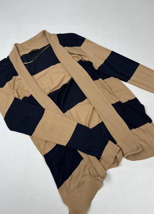 Смугастий кардиган massimo dutti