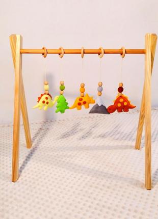Baby gym. розвиваюча іграшка для малюка.4 фото
