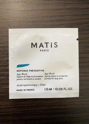 Антивозрастной крем matis reponse preventive age-mood