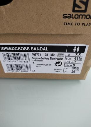 Кроссовки salomon speedcross sandal3 фото