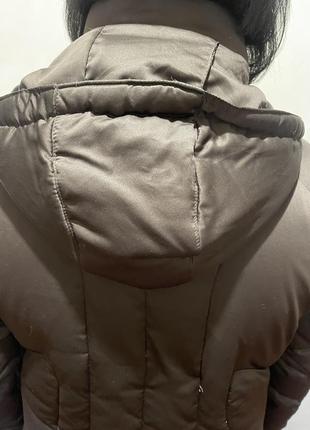 Куртка зимова довга пуховик теплий зимовий7 фото