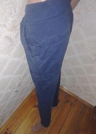 Сині жіночі брюки розмір 424 фото