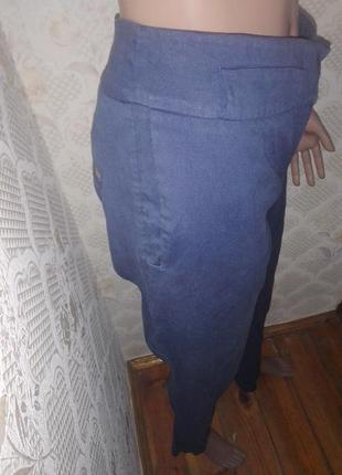 Сині жіночі брюки розмір 428 фото