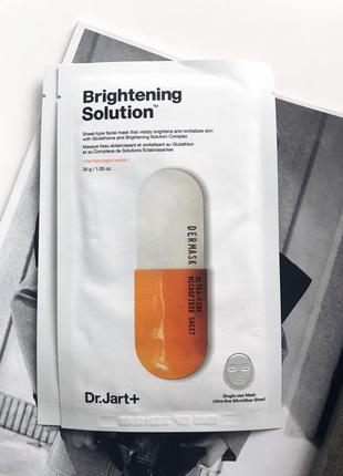 Тканинна маска dr. jart+ brightening solution