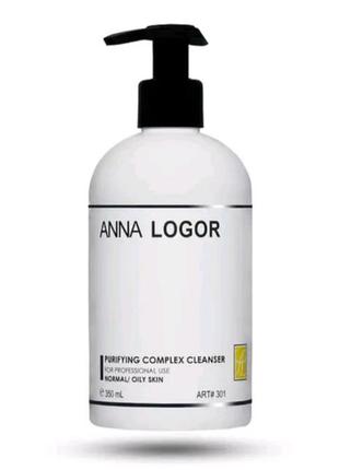 Комплексный очищающий гель анна логор
anna logor purifying complex cleanser 350 ml art. 301
