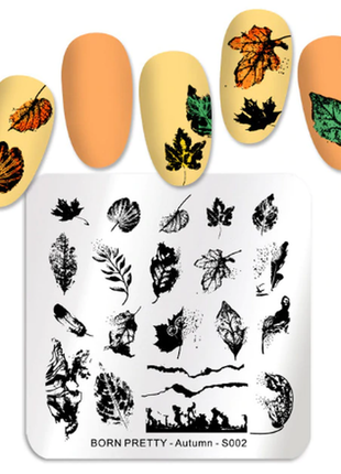 Пластина для стемпінга від born pretty