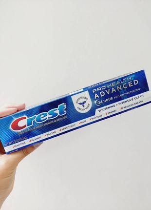 Зубна паста crest pro-health advanced whitening + intensive clean 164гр toothpaste із сша1 фото