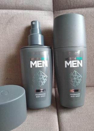 Чоловічий парфумований спрей north for men fresh,100мл