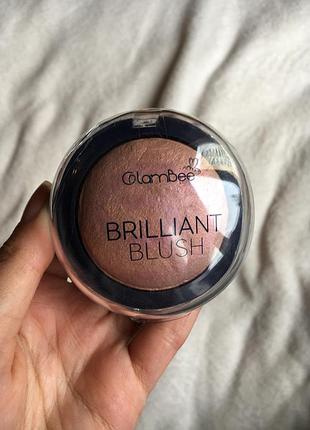Рум’яна запечені glambee, бронзер, хайлайтер, шіммер, ілюмінатор