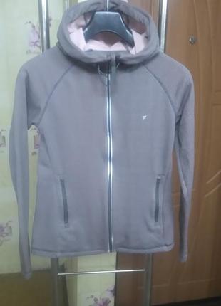 Класна молодіжна спортивна кофта тепла кельми з капюшоном work out р. 12